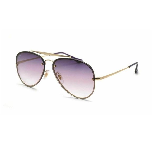 Ray-Ban Aviator Style Blue / Purple Gradient Lens